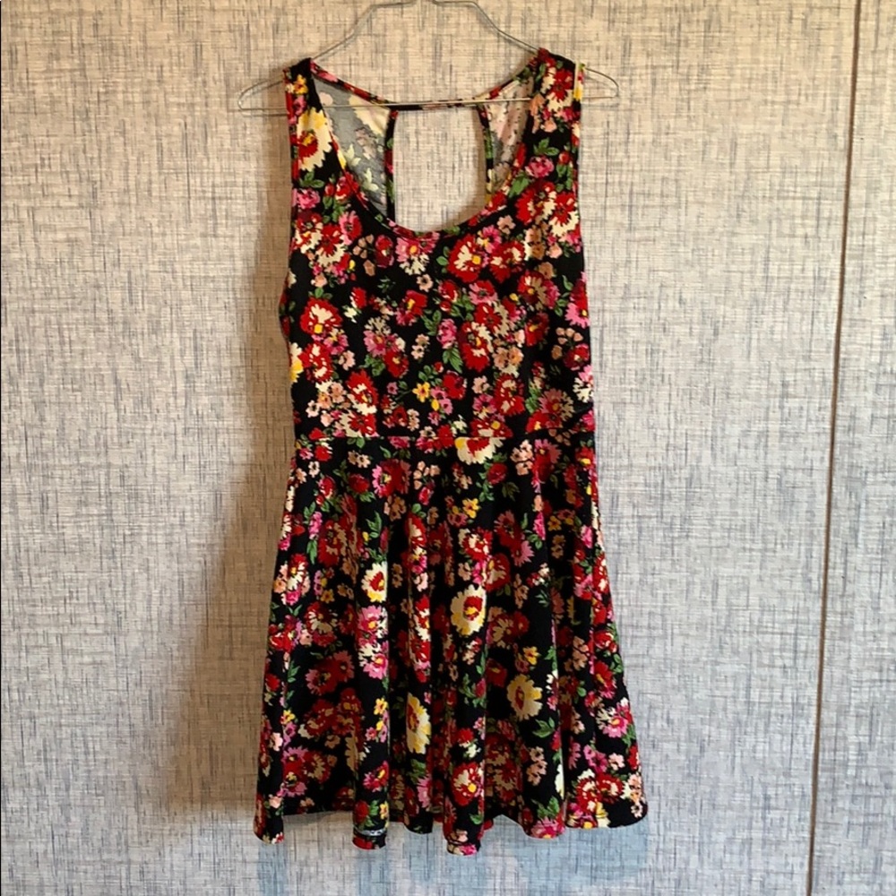 Floral mini dress